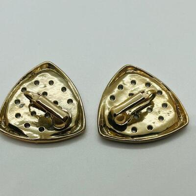 Lot 31: Vintage Napier , Givenchy Costume Clip on Earrings & More