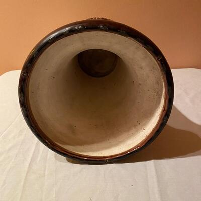 Vintage pottery plant stand - McCoy?