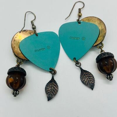 Lot 36: Fun Colorful Fashion Earrings and Bracelet