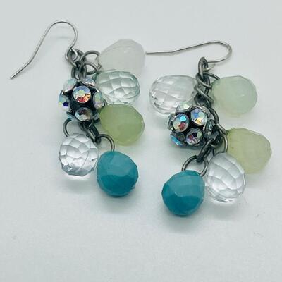 Lot 36: Fun Colorful Fashion Earrings and Bracelet