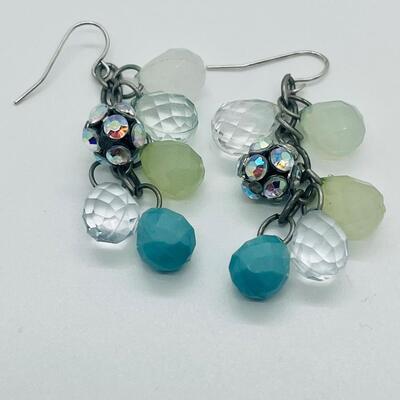 Lot 36: Fun Colorful Fashion Earrings and Bracelet