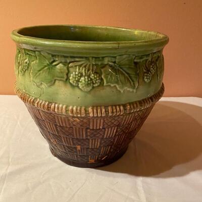 Vintage pottery Jardiniere - McCoy? See details!