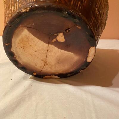 Vintage pottery Jardiniere - McCoy? See details!