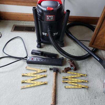 Wet/Dry Vac & Handtools