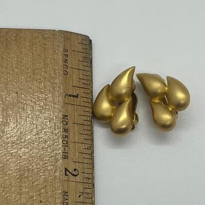 Lot 41: Satin Finish Earrings, Givenchy and More