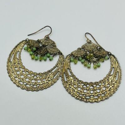 Lot 46: Boho Style Dangle Earrings for Pierced Ears