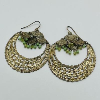 Lot 46: Boho Style Dangle Earrings for Pierced Ears