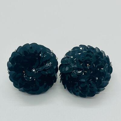 Lot 48: Trifari and More Sequin and Beaded Earrings (Everyday or Evening Out!)