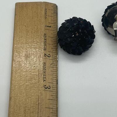 Lot 48: Trifari and More Sequin and Beaded Earrings (Everyday or Evening Out!)