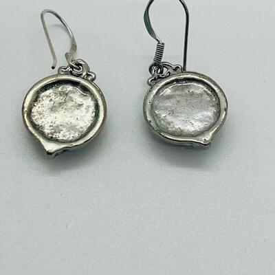 Lot 51: Modern Dangle Earrings