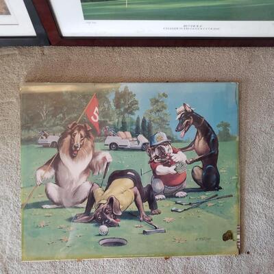 Golf Themed Artwork