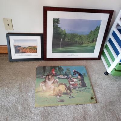 Golf Themed Artwork