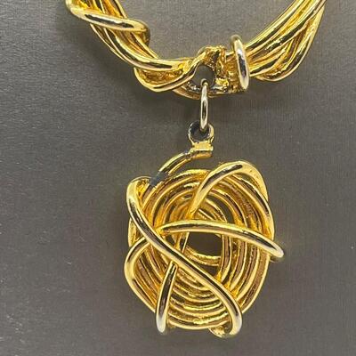 Lot 54: Vintage Costume Goldtone Necklaces (Well Made/ Today's Look)