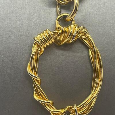 Lot 54: Vintage Costume Goldtone Necklaces (Well Made/ Today's Look)