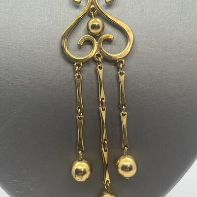 Lot 54: Vintage Costume Goldtone Necklaces (Well Made/ Today's Look)