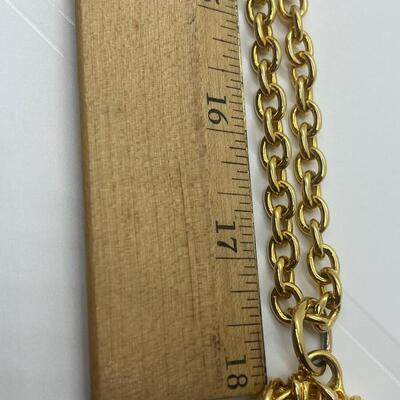 Lot 54: Vintage Costume Goldtone Necklaces (Well Made/ Today's Look)