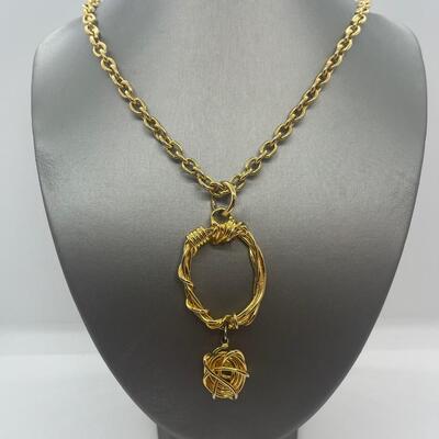 Lot 54: Vintage Costume Goldtone Necklaces (Well Made/ Today's Look)