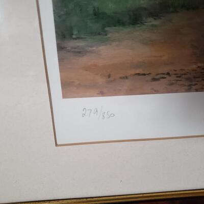 Jaguar XK8 Lithograph