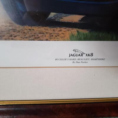 Jaguar XK8 Lithograph