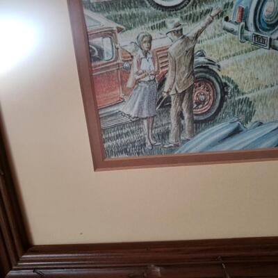 Norfolk Municipal Airport 1939 Lithograph