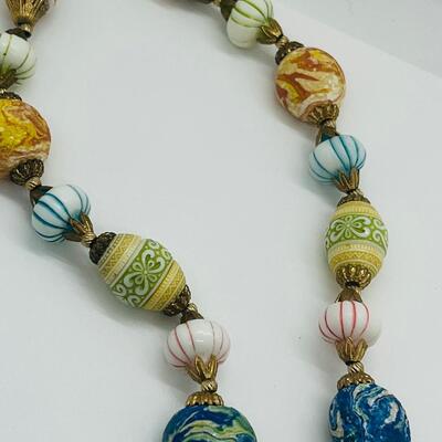 Lot 59: Multi Piece Colorful Jewelry Lot (Lucite Flower Necklace and More)