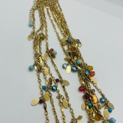 Lot 59: Multi Piece Colorful Jewelry Lot (Lucite Flower Necklace and More)