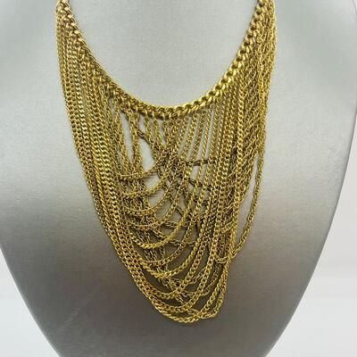 Lot 62: Vintage Trifari & More Goldtone Costume Jewelry ("Solid Gold" Vintage Look!)