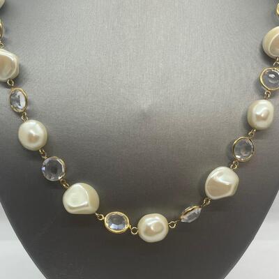 Lot 63: Vintage Chunky Mother of Pearl Shell Earrings and More