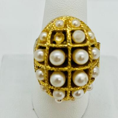 Lot 85: Vintage Adjustable Ring Lot