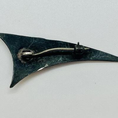 Lot 86: Vintage Geometric Handcrafted Brooches