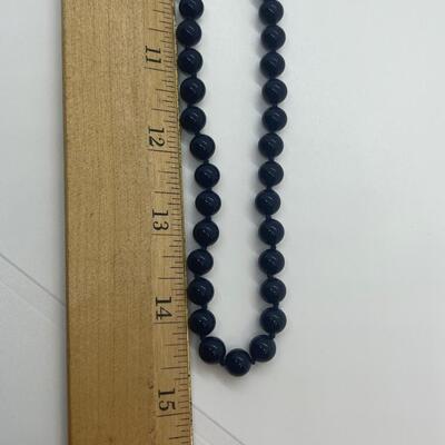 Lot 88: Monet Beads & Monet Goldtone Flower PendantNecklace