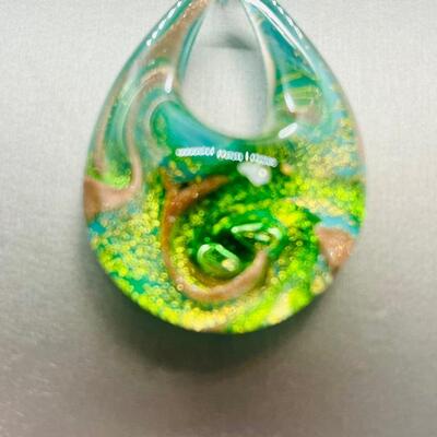 Lot 89: Murano Glass and Multi Strand Seed Bead Necklace (Summer Gorgeous)