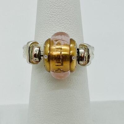 Lot 92: Costume Rings size 8 and Glittery Pierced Earrings
