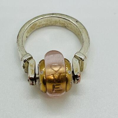 Lot 92: Costume Rings size 8 and Glittery Pierced Earrings
