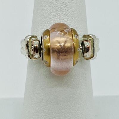 Lot 92: Costume Rings size 8 and Glittery Pierced Earrings