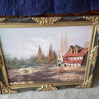 Two Framed Artworks