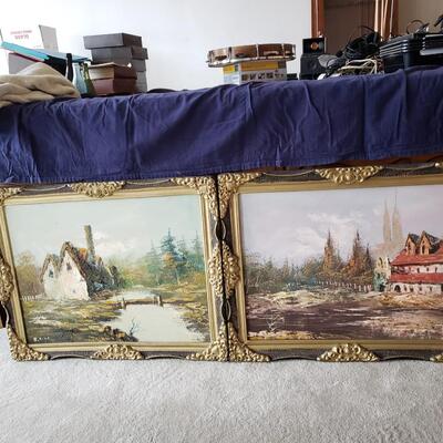 Two Framed Artworks