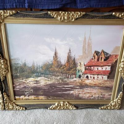 Two Framed Artworks