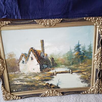 Two Framed Artworks