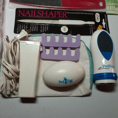 Assorted beuty products