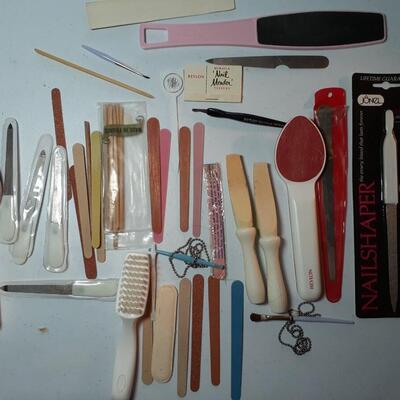 Assorted beuty products