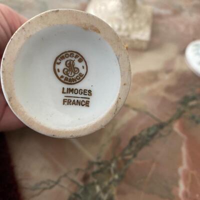 Three Porcelain Urns Including Limoges