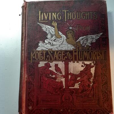 Living thoughts from poet, sage, and humorist by Daphne Dale