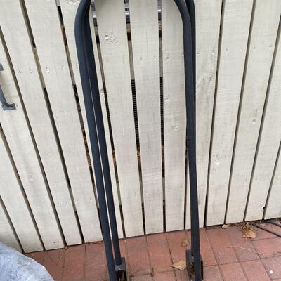 Iron Log Holder for Wood Stacking