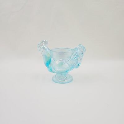 IMPERIAL "MARKED" IRIDESCENT GLASS ROOSTER DECOR