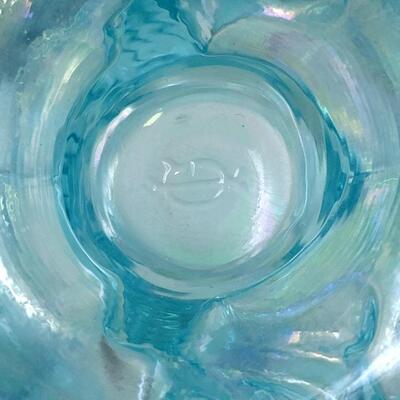 IMPERIAL "MARKED" IRIDESCENT GLASS ROOSTER DECOR
