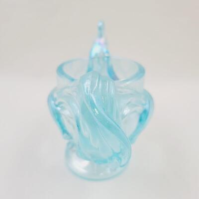IMPERIAL "MARKED" IRIDESCENT GLASS ROOSTER DECOR