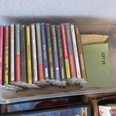 VHS CD's DVD's