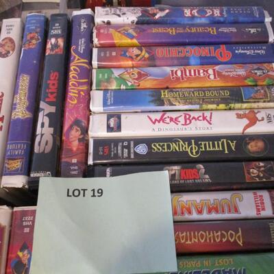 VHS CD's DVD's