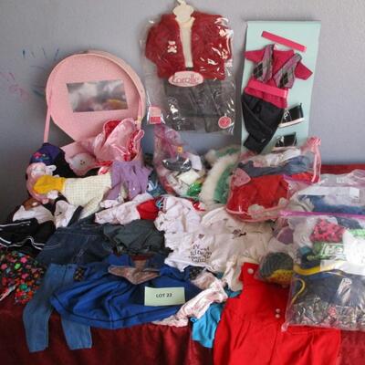 Various Doll Clothing